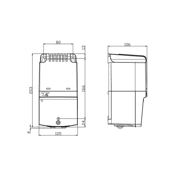 Systemair RE 1,5 Transformator 1,5A 230V