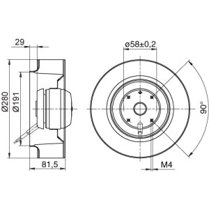 SVAB SVF-9 Fläktmotor