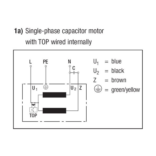 SVAB SVF-7 Fläktmotor 60W