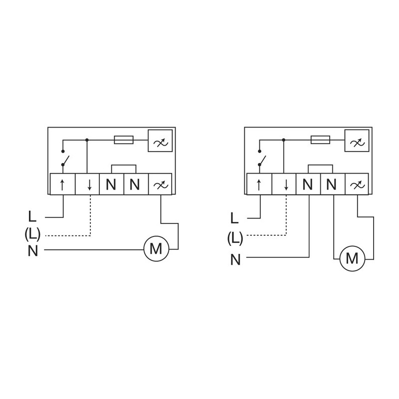 Systemair REE 1 Tyristor utanpåliggande 1 A