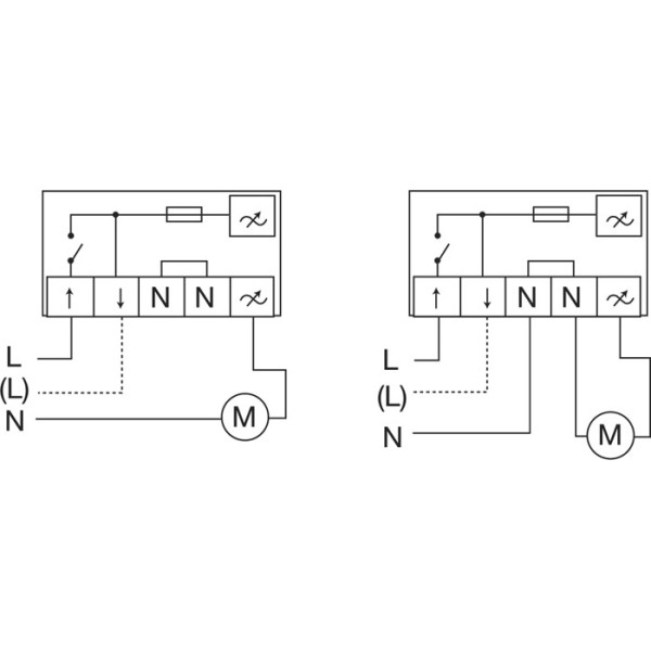 Systemair REE 1 Tyristor utanpåliggande 1 A