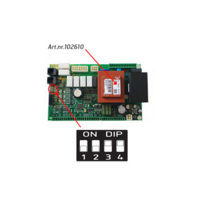 Flexit DIP switch CU 60 artnr 102610 