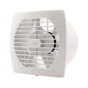 Badrumsfläkt E150 Vit