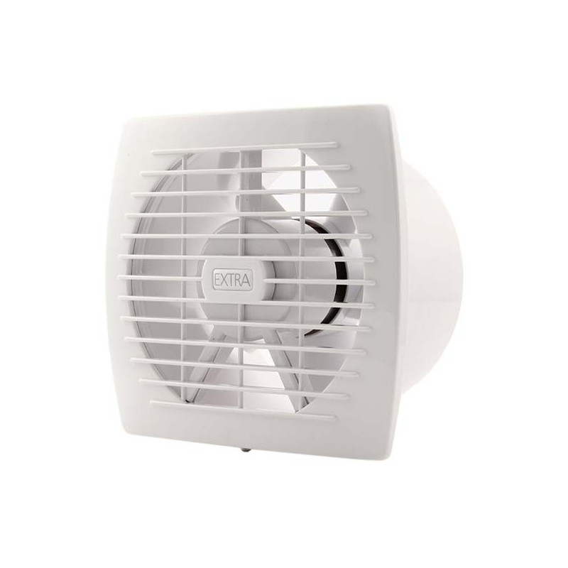 Badrumsfläkt E150 Vit