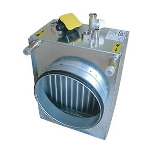 Värmebatteri paket 2-vägsventil Heru 130 S Vatten 5,0kW