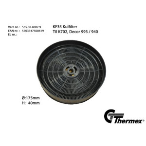 Thermex KF35 Kolfilter