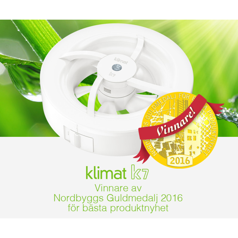 Klimat K7 Vinnare Nordbygg 2016