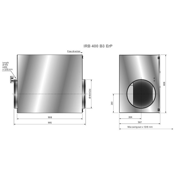 Östberg IRB 400 B3 ErP