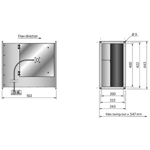 RKB 400x200 A1 Kanalfläkt