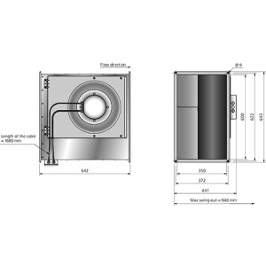 RKB 600x300 E3 EC Kanalfläkt