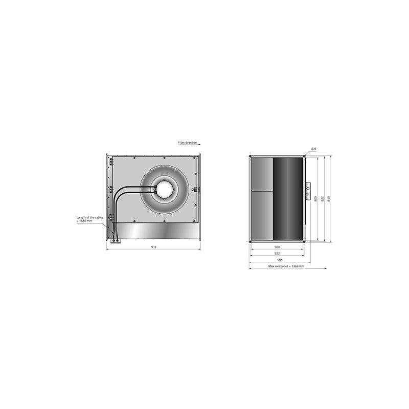 RKB 800x500 A3 EC Kanalfläkt