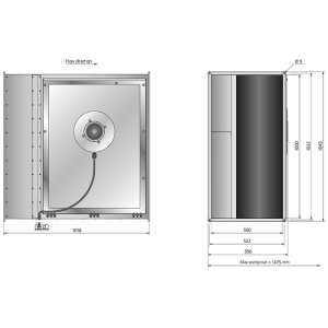 RKB 1000x500 J3 ErP Kanalfläkt