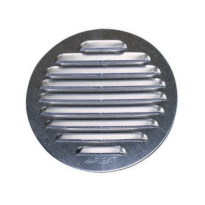 Ytterväggsgaller 100 mm aluminium 