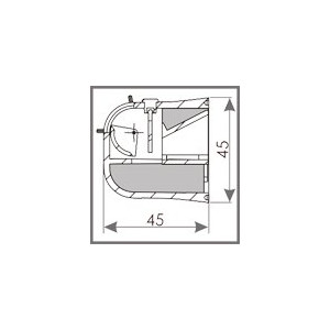 Ventec VT 801 Manuell med LD Spaltventil