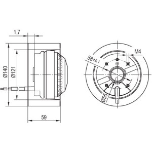 Metsovent Fläktmotor