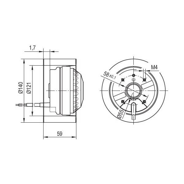 Metsovent Fläktmotor