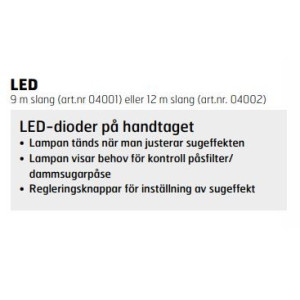 Flexit Användarset LED 9m