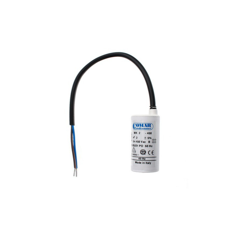 Kondensator 6µF utan Bult