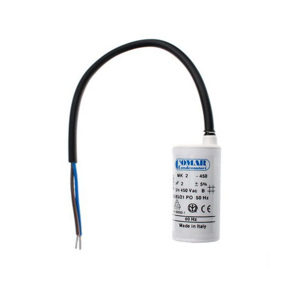 Kondensator 6µF utan Bult