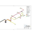 FTX Ventilationspaket -220 m2 (1-plan) 3D