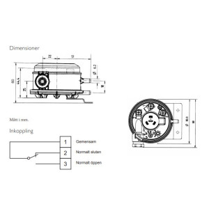 DTV 200 Differenstryckvakt