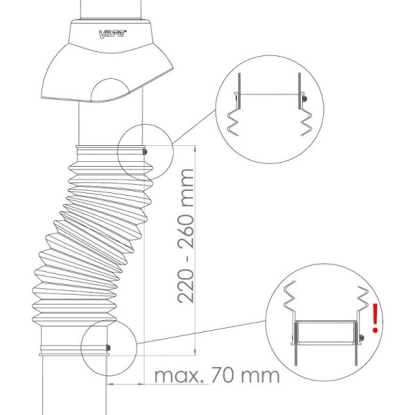 VILLALUFTNING 110P FLOW 2-KUP BETONG  GRÅ