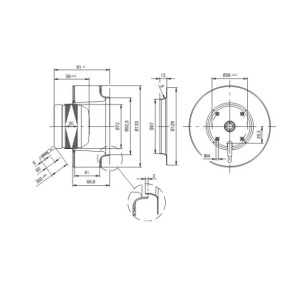 Radialfläkt R2S133-AE17-05