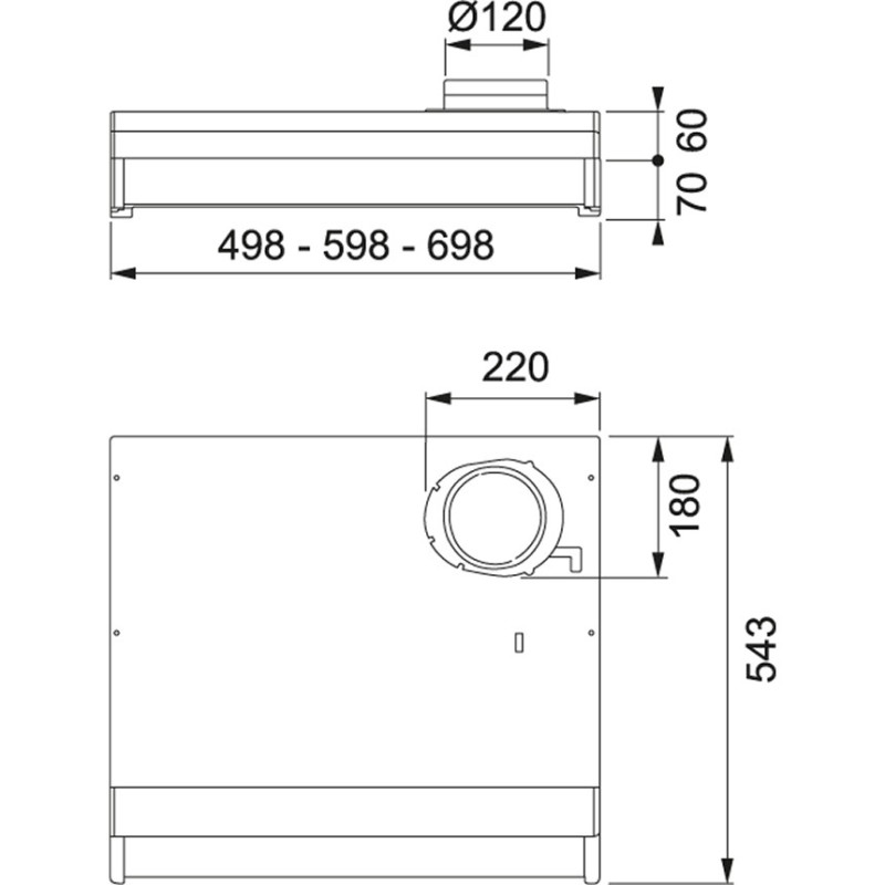 Spirit 1221B-16 60 Vit cent. Villa