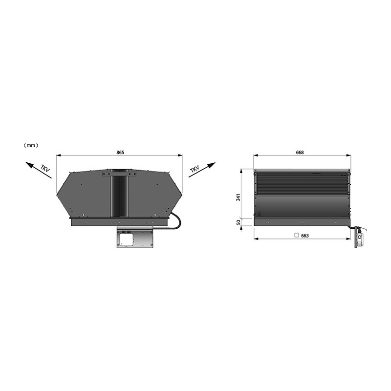 Östberg TKV 660 B3 Svart