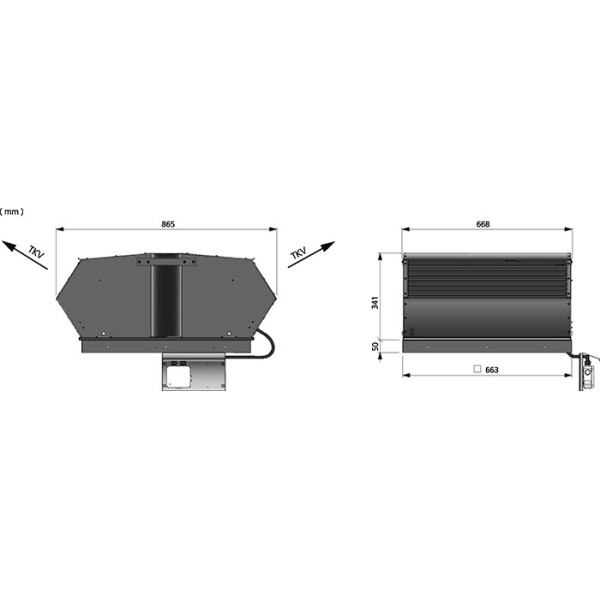 Östberg TKV 660 B3 Svart