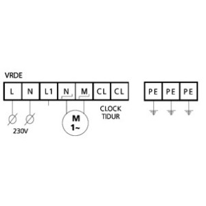 VRDE13 Transformator 1-fas