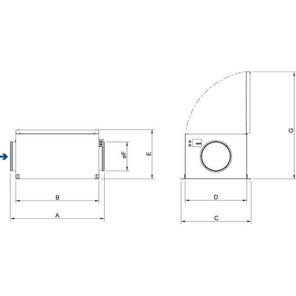 Systemair KVK Silent 200 EC