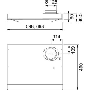 Franke 1200B 60cm Spirit Vit