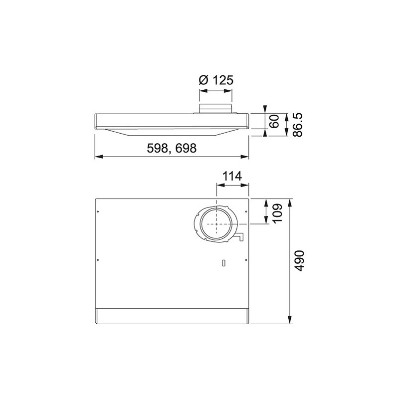 Franke 1200B 60cm Spirit Vit