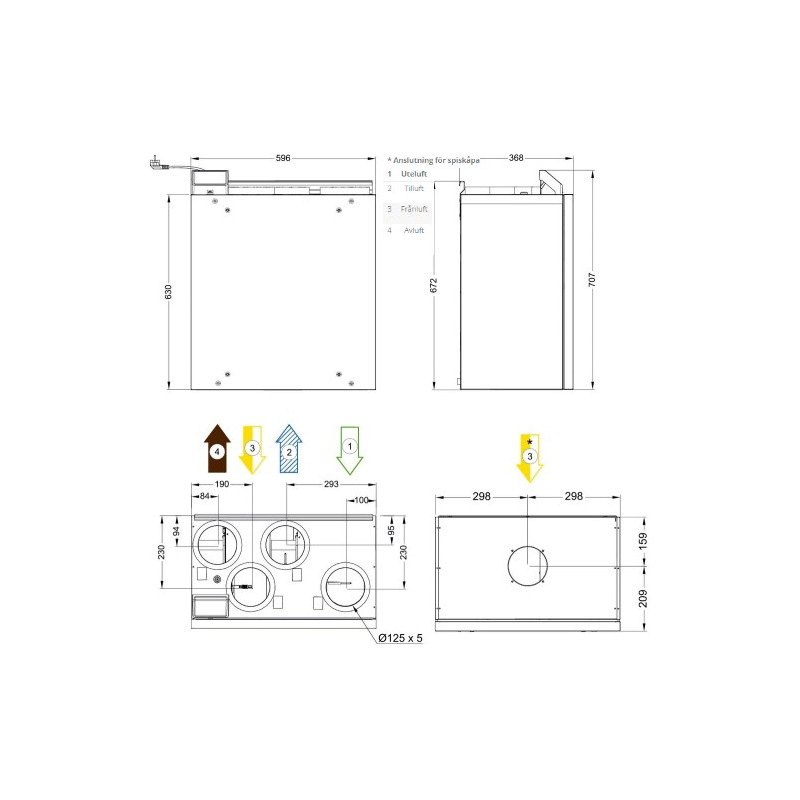 SAVE VTR 150/B R 500W