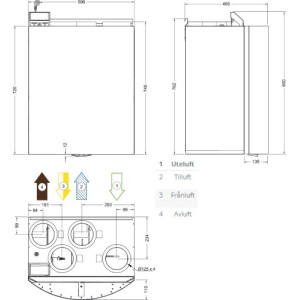 SAVE VTR 150/K R 1000W White