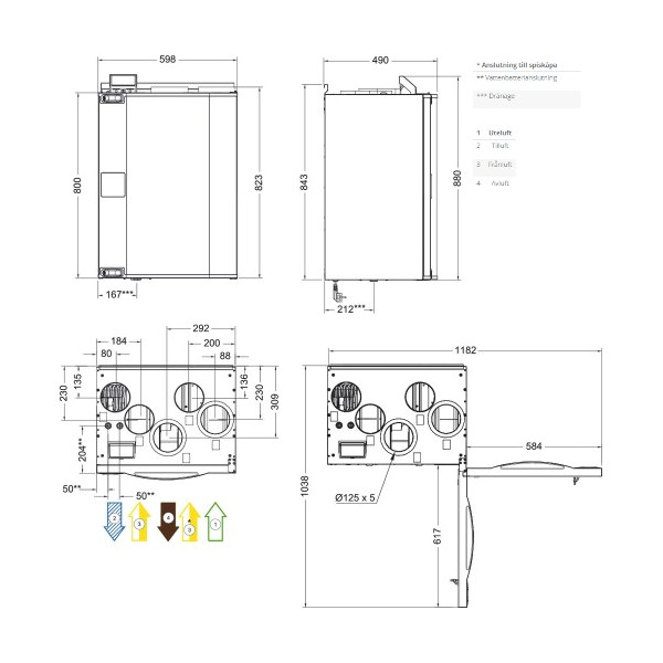 SAVE VTR 250/B L 1000W