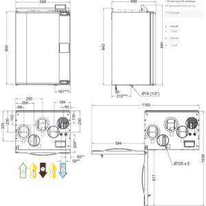 SAVE VTR 250/B R 1000W