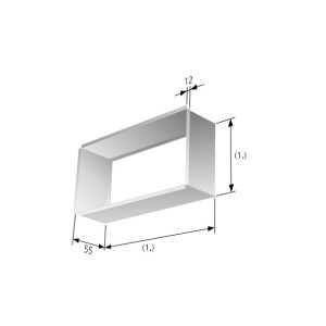 FHBa 200x100 Fästram