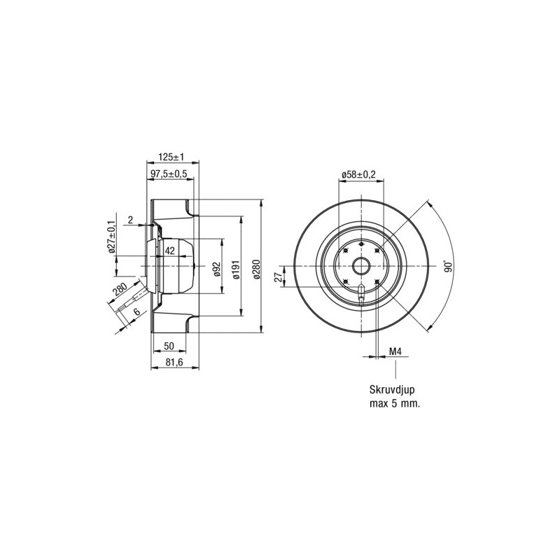 R2E280-AE52-10 Reservdel