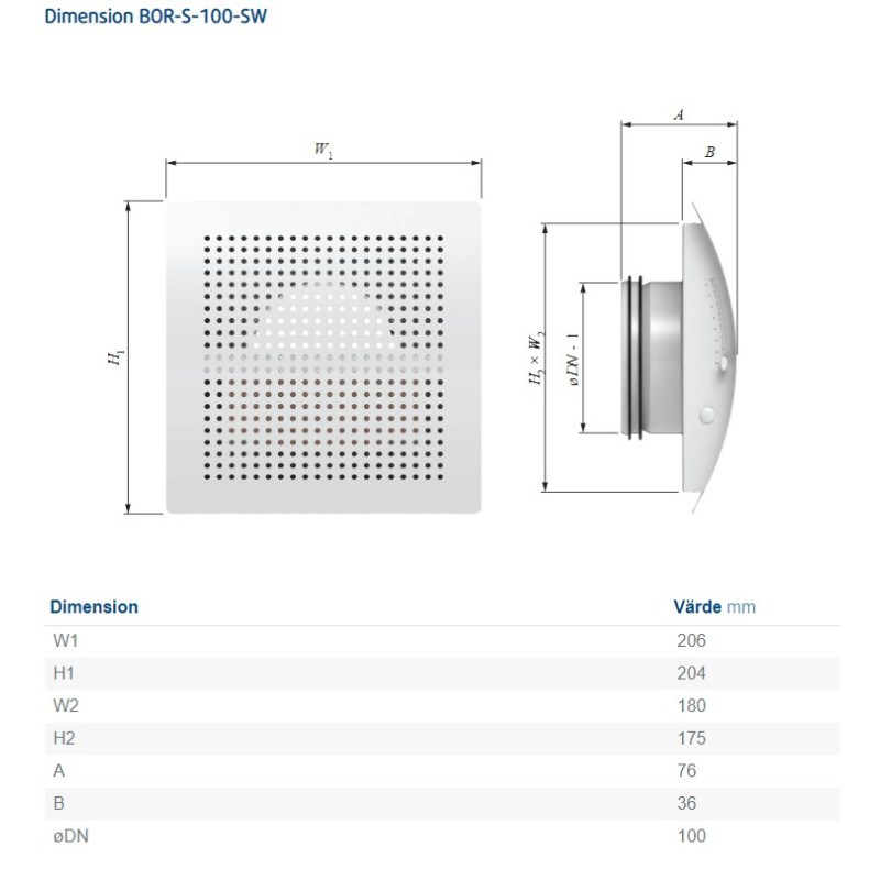 BOR-S-100-SW