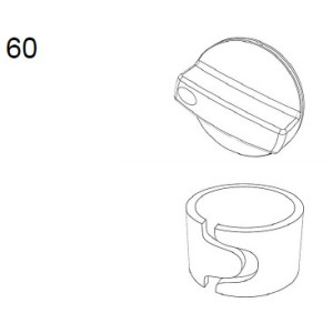 Kit: Vred 620 grå+låsclips