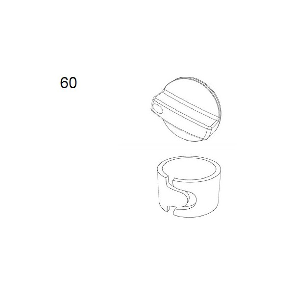 Kit: Vred 620 grå+låsclips