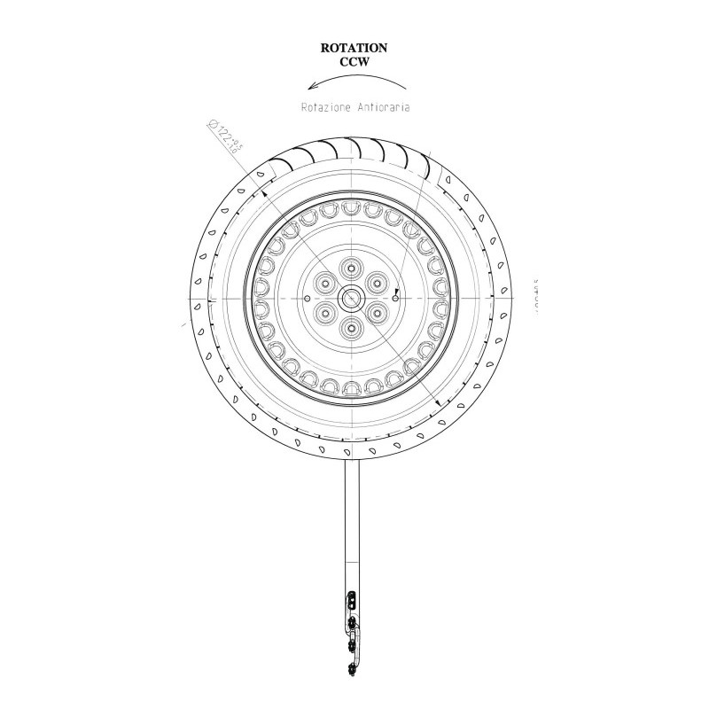 Östberg Fläktmotor M25 3097166