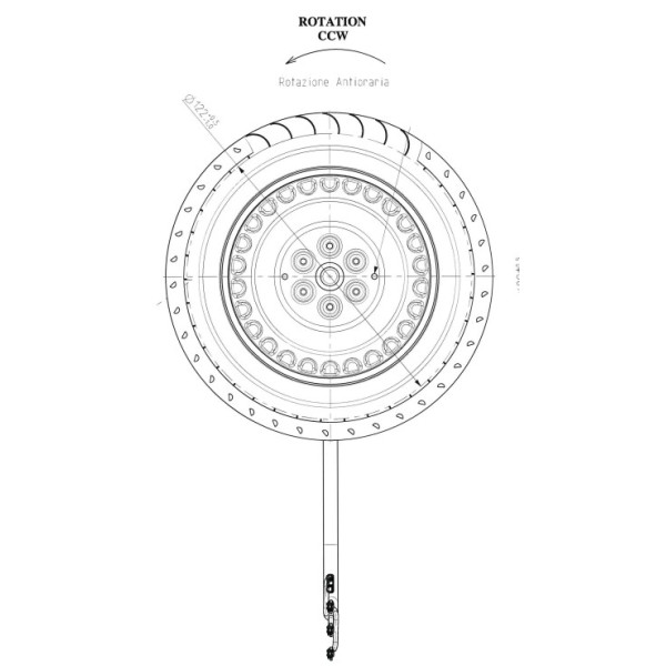 Östberg Fläktmotor M25 3097166