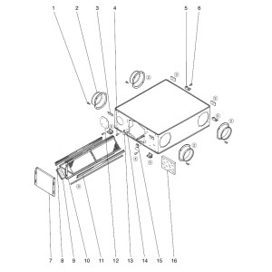 Mitsubishi LGH-35RX3 Filter