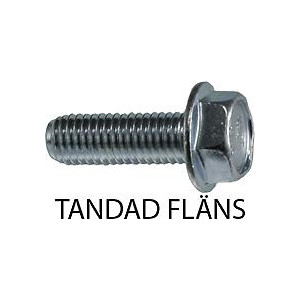 Bult M10x30 Fläns 1 ST