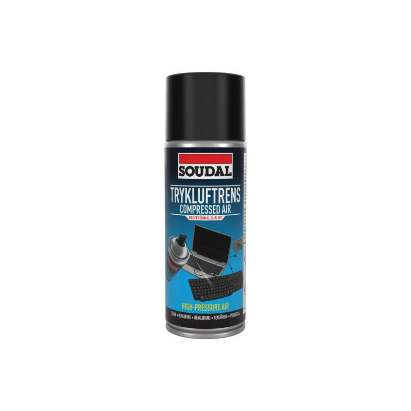 Soudal Tryckluftspray Transparent 400ml