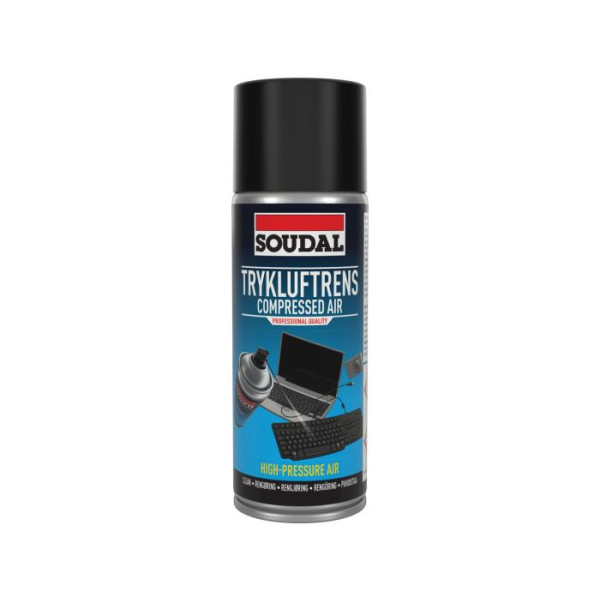 Soudal Tryckluftspray Transparent 400ml