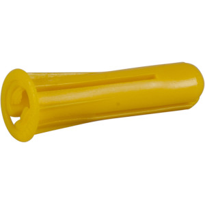 Plastplugg GUL 5,5X25 100/FRP